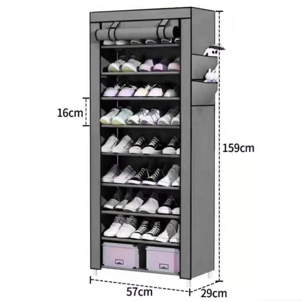 Organisateur de Chaussures Grande Capacité – Pratique & Élégant
