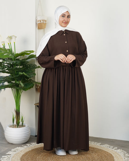 Chemise & Jupe Longue-Ensemble Modeste Chic